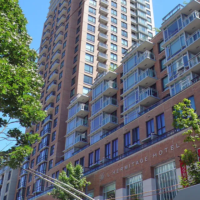LHermitage in Downtown - 1 Bedroom Apartment For Rent in Vancouver 2005 - 788 Richards Street, Vancouver, BC