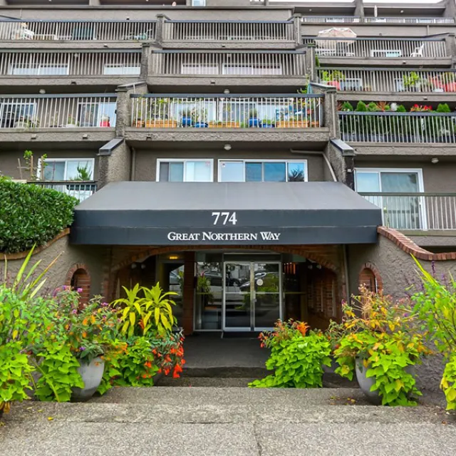 Pacific Terraces in Mount Pleasant East - 1 Bedroom Apartment For Rent in Vancouver 709 - 756 Great Northern Way, Vancouver, BC, V5T 1E4