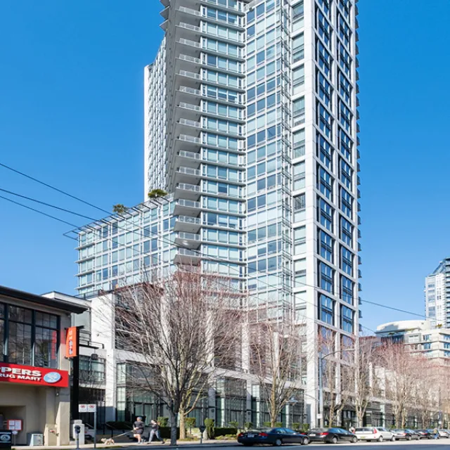 Elan in Downtown - Furnished 2 Bedroom Apartment For Rent in Vancouver 1701 - 1255 Seymour Street, Vancouver, BC