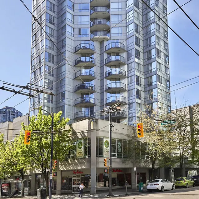 1212 Howe in Downtown - 1 Bedroom Apartment For Rent in Vancouver 1008 - 1212 Howe Street, Vancouver, BC