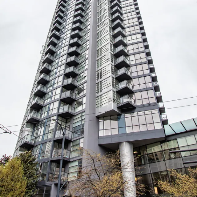 Brava in Downtown - Furnished 1 Bedroom Apartment For Rent in Vancouver 1208 - 1199 Seymour Street, Vancouver, BC