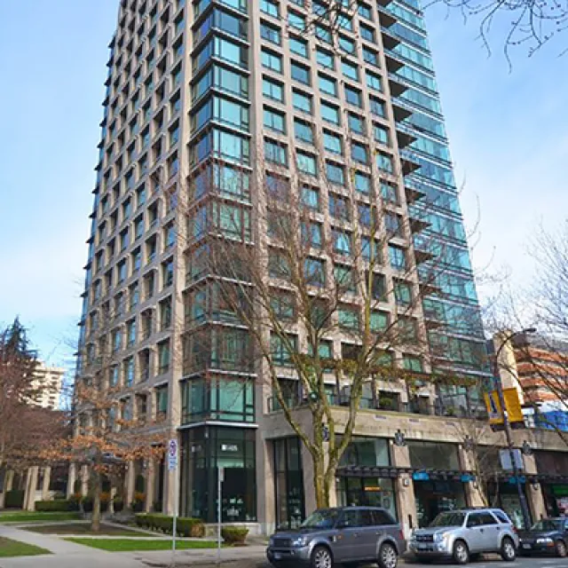 Milano in Downtown - 1 Bedroom Apartment For Rent in Vancouver 703 - 1003 Burnaby Street, Vancouver, BC