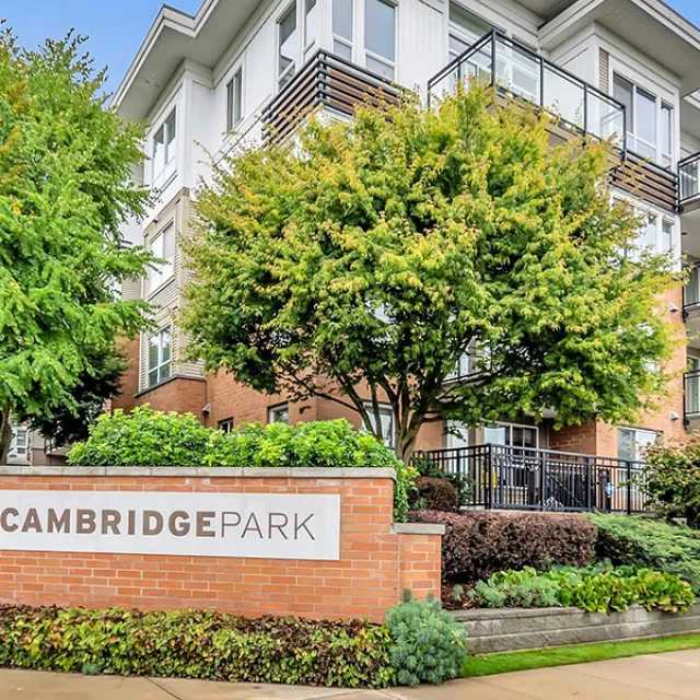 Cambridge Park in West Cambie - 2 Bedroom Apartment For Rent in Richmond 303 - 9399 Tomicki Avenue, Richmond, BC