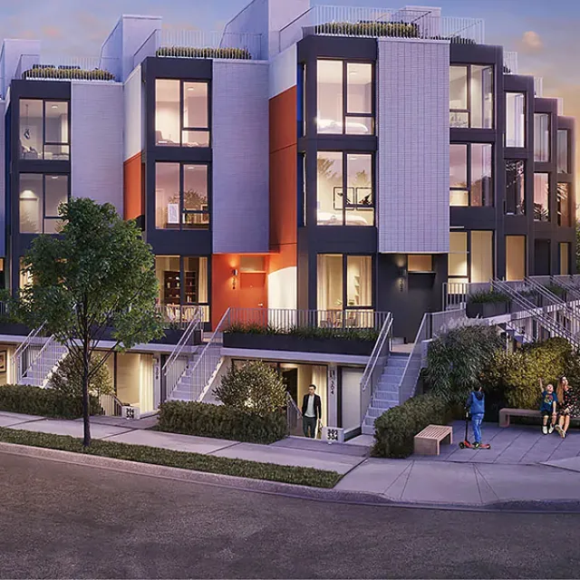 E15 Just off Main in Mount Pleasant East - 1 Bedroom Townhouse For Rent in Vancouver 324 - 322 East 15th Avenue, Vancouver, BC, V5T 0K5