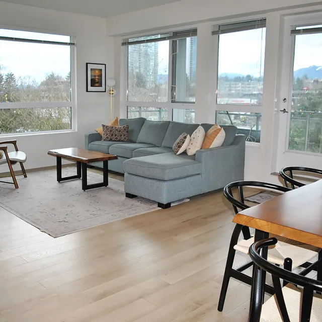 Madison &amp; Dawson in Brentwood - 3 Bedroom Apartment For Rent in Burnaby 513 - 2188 Madison Avenue, Burnaby, BC, V5C 0J8