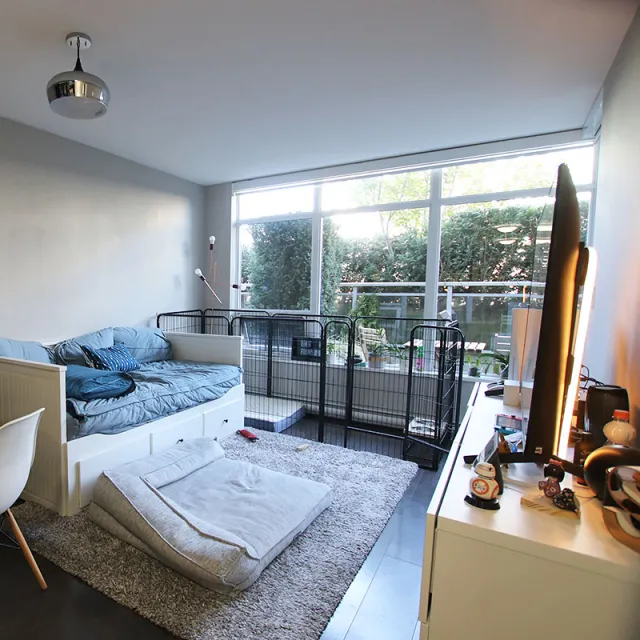 Mandarin Residences in Brighouse - 1 Bedroom Apartment For Rent in Richmond 505 - 6188 No 3 Road, Richmond, BC