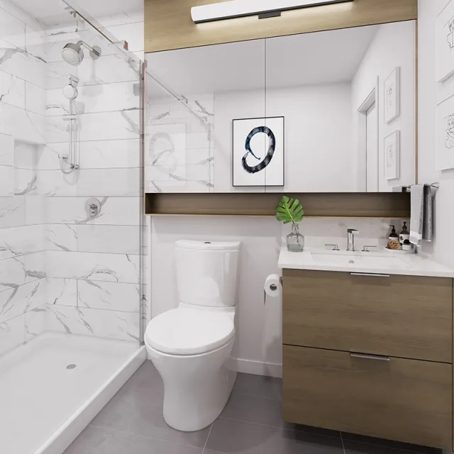 Loma in Maillardville - 1 Bedroom Apartment For Rent in Coquitlam 1610 - 901 Lougheed Highway, Coquitlam, BC