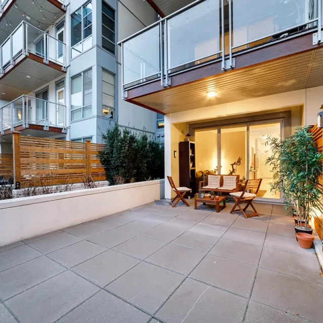 Escala in Brentwood - 1 Bedroom Apartment For Rent in Burnaby 106 - 1768 Gilmore Avenue, Burnaby, BC