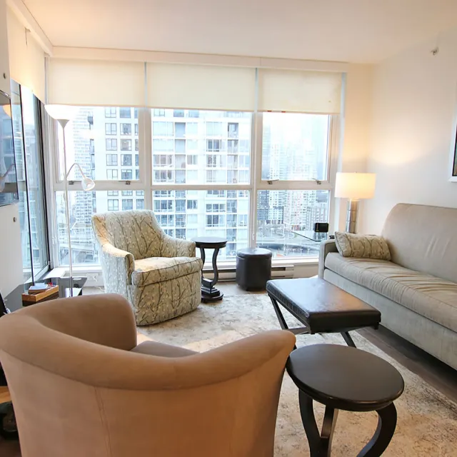 West One in Yaletown - Furnished 1 Bedroom Apartment For Rent in Vancouver 3103 - 1408 Strathmore Mews, Vancouver, BC