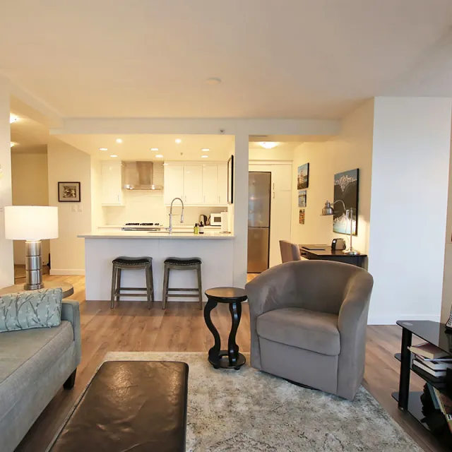 West One in Yaletown - Furnished 1 Bedroom Apartment For Rent in Vancouver 3103 - 1408 Strathmore Mews, Vancouver, BC