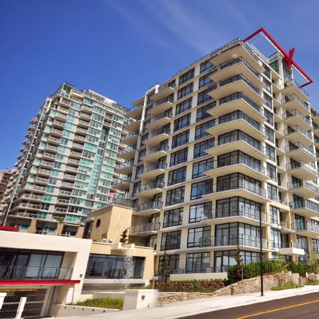 Atrium at the Pier in Lower Lonsdale - 2 Bedroom Apartment For Rent in North Vancouver 605 - 162 Victory Ship Way, North Vancouver, BC