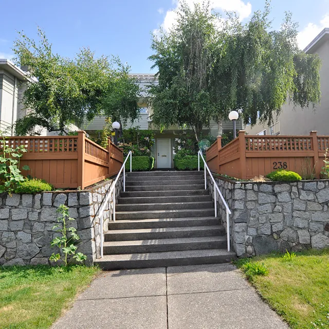 Lower Lonsdale - 1 Bedroom Fourplex For Rent in North Vancouver 1 - 238 West 4th Street, North Vancouver, BC
