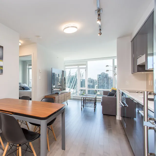 Cosmo in Downtown - 1 Bedroom Apartment For Rent in Vancouver 2507 - 161 West Georgia Street, Vancouver, BC