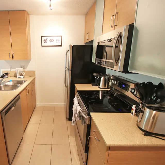 Yaletown Park in Yaletown - Furnished 1 Bedroom Apartment For Rent in Vancouver 306 - 977 Mainland Street, Vancouver, BC