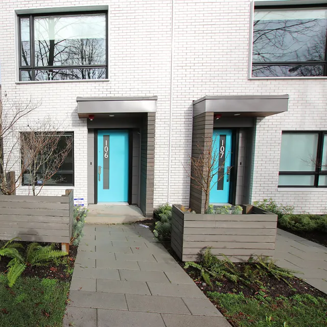 Arne in Mount Pleasant East - 1 Bedroom Townhouse For Rent in Vancouver 106 - 321 East 16th Avenue, Vancouver, BC