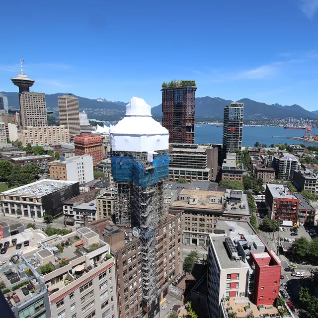 Paris Place in Downtown - Furnished 2 Bedroom Apartment For Rent in Vancouver 2703 - 183 Keefer Place, Vancouver, BC