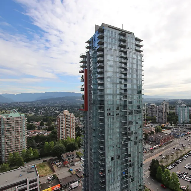 Station Square in Metrotown - 2 Bedroom Apartment For Rent in Burnaby 2708 - 4670 Assembly Way, Burnaby, BC