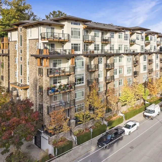 Orchid Riverside in Central POCO - 1 Bedroom Apartment For Rent in Port Coquitlam at 411 - 2495 Wilson Avenue, Port Coquitlam, BC, V3C 0E4