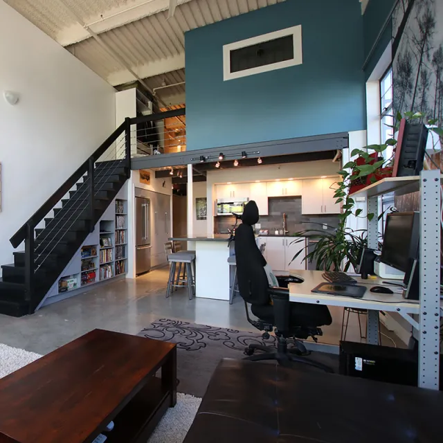 Artworks in Mount Pleasant East - Furnished 1 Bedroom Loft For Rent in Vancouver 116 - 237 East 4th Avenue, Vancouver, BC