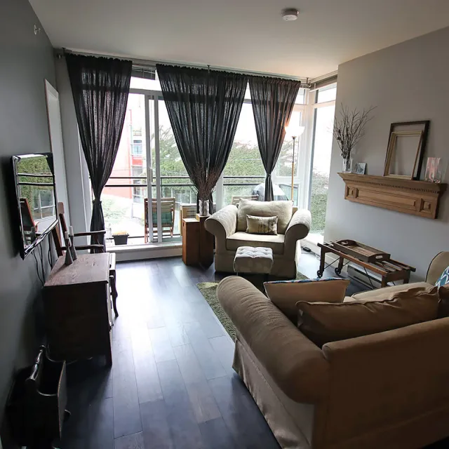Social in Mount Pleasant East - Furnished 1 Bedroom Apartment For Rent in Vancouver 303 - 2321 Scotia Street, Vancouver, BC