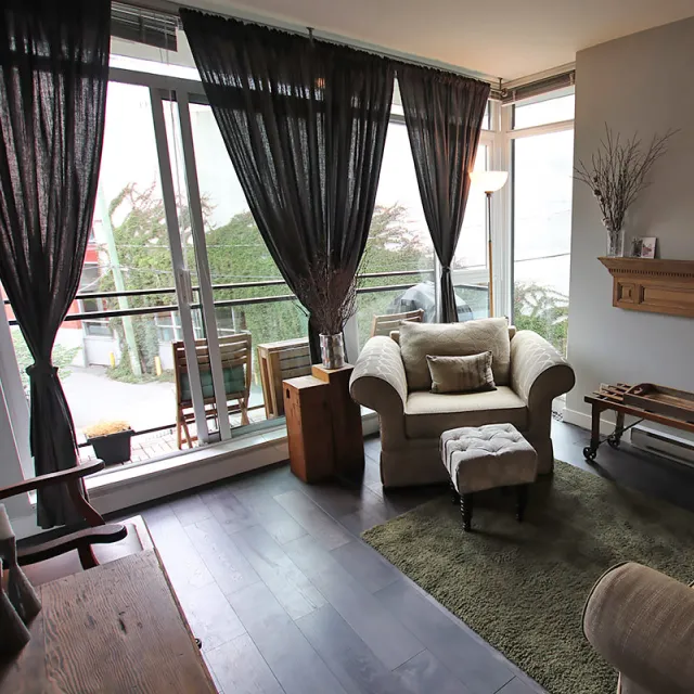Social in Mount Pleasant East - Furnished 1 Bedroom Apartment For Rent in Vancouver 303 - 2321 Scotia Street, Vancouver, BC