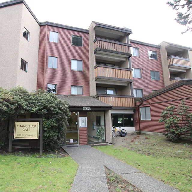 Chancellor Gate in Brighouse - 1 Bedroom Apartment For Rent in Richmond 316 - 8640 Citation Drive, Richmond, BC