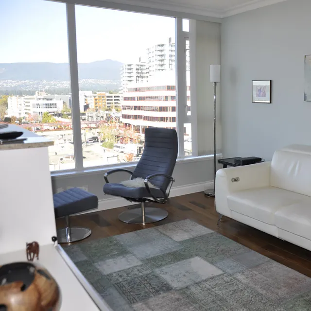 Pinnacle Residences at The Pier in Lower Lonsdale - 1 Bedroom Apartment For Rent in North Vancouver 603 - 133 East Esplanade, North Vancouver, BC