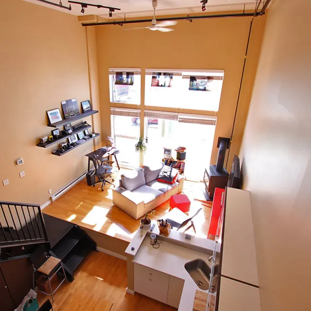Watershed in Mount Pleasant East - Furnished 1 Bedroom Loft For Rent in Vancouver 310 - 228 East 4th Avenue, Vancouver, BC