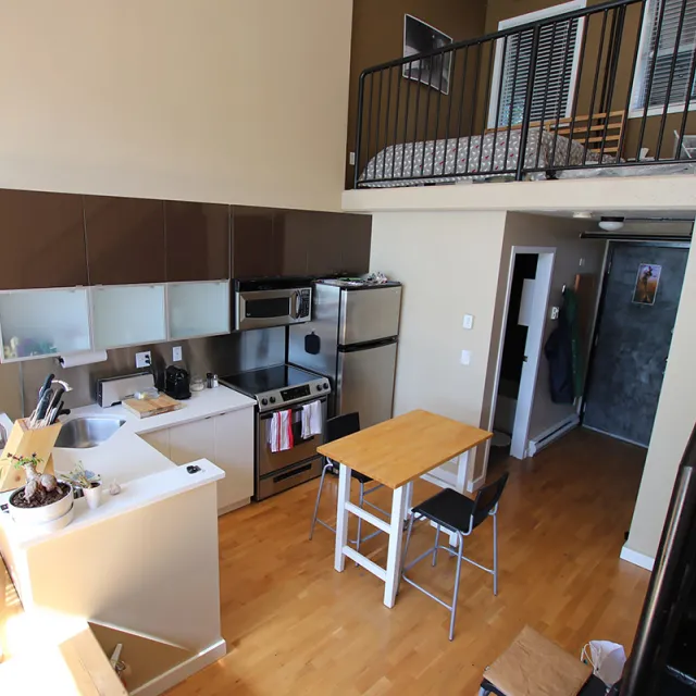 Watershed in Mount Pleasant East - Furnished 1 Bedroom Loft For Rent in Vancouver 310 - 228 East 4th Avenue, Vancouver, BC
