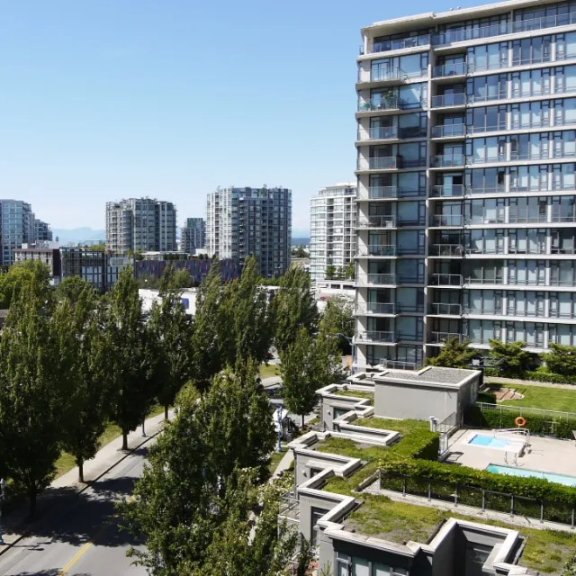 Lotus in Brighouse - 2 Bedroom Apartment For Rent in Richmond 902 - 5900 Alderbridge Way, Richmond, BC