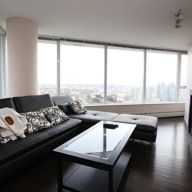 Firenze in Downtown - Furnished 2 Bedroom Apartment For Rent in Vancouver 2908 - 688 Abbott Street, Vancouver, BC
