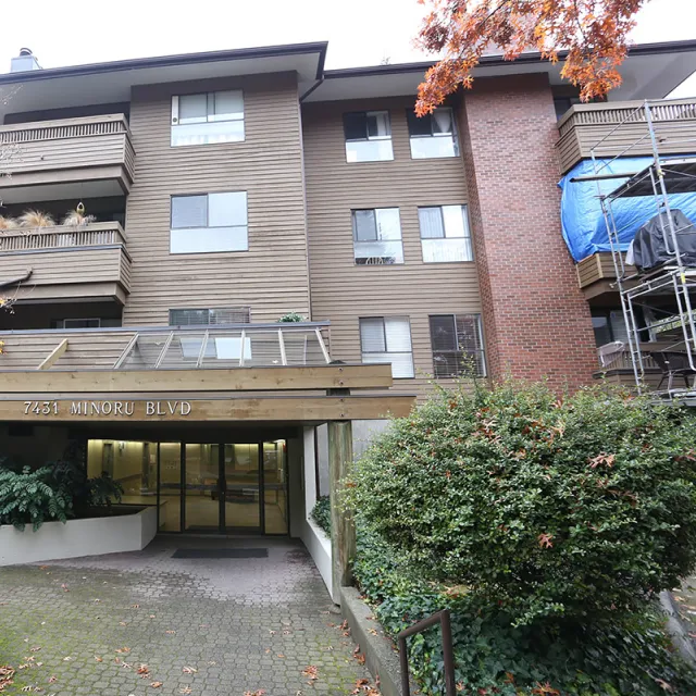 Woodridge Estates in Brighouse - 2 Bedroom Apartment For Rent in Richmond 215 - 7431 Minoru Boulevard, Richmond, BC