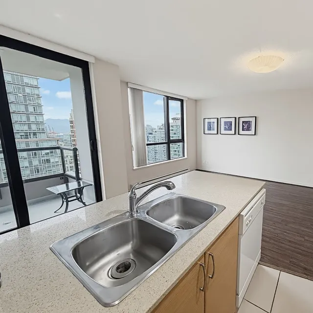 Yaletown Park in Yaletown - 1 Bedroom Apartment For Rent in Vancouver 2604 - 928 Homer Street, Vancouver, BC, V6B 1T7