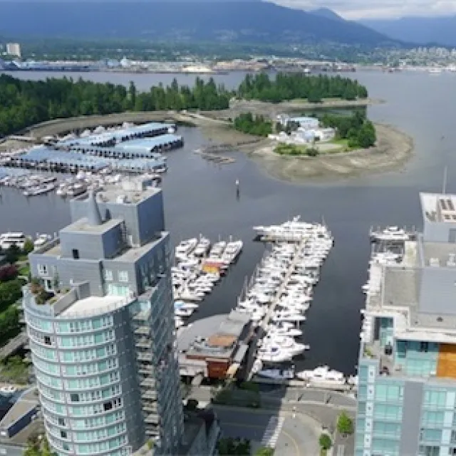 West Pender Place in Coal Harbour - 2 Bedroom Apartment For Rent in Vancouver 3401 - 1499 West Pender Street, Vancouver, BC