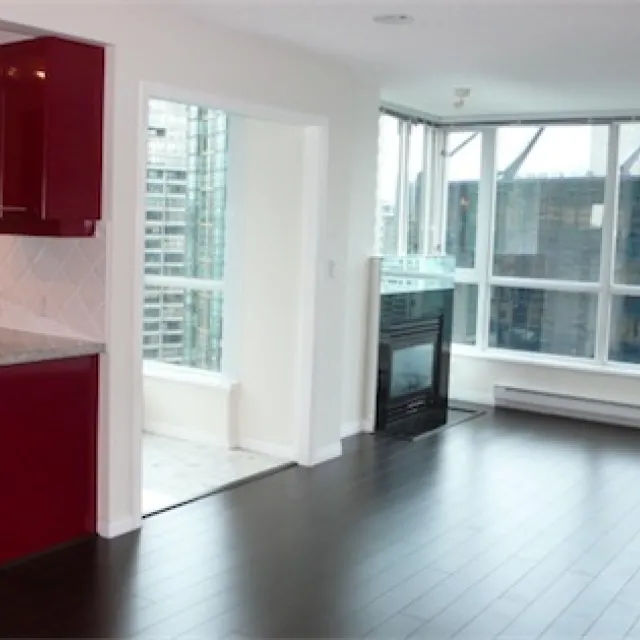 Classico in Coal Harbour - 2 Bedroom Apartment For Rent in Vancouver 2502 - 1328 West Pender Street, Vancouver, BC