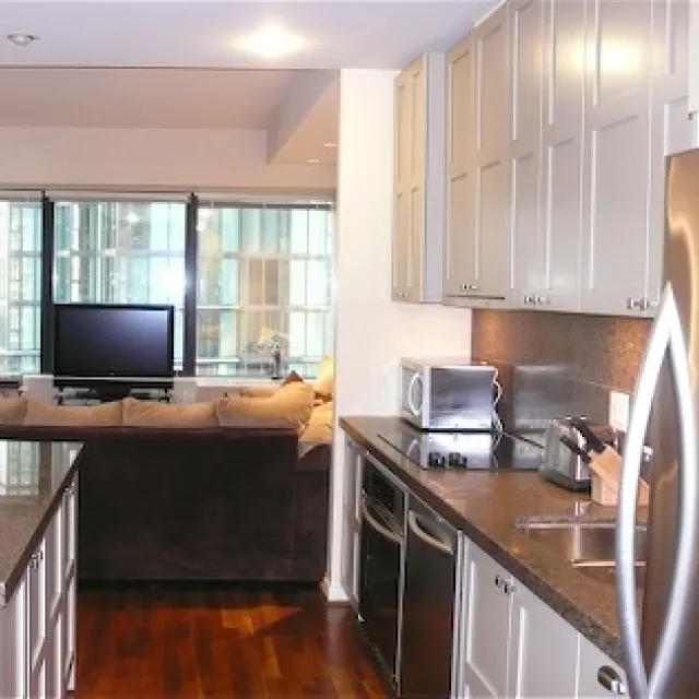 Qube in Coal Harbour - 1 Bedroom Apartment For Rent in Vancouver 707 - 1333 West Georgia Street, Vancouver, BC