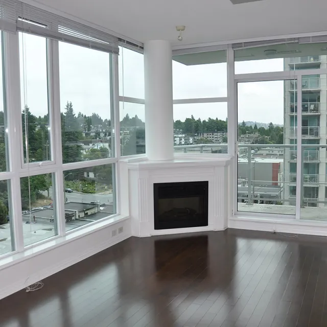 Esplanade West at The Pier in Lower Lonsdale - 1 Bedroom Sub Penthouse For Rent in North Vancouver 1103 - 168 East Esplanade, North Vancouver, BC