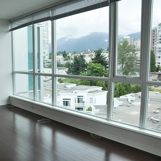 Esplanade West at The Pier in Lower Lonsdale - 1 Bedroom Sub Penthouse For Rent in North Vancouver 1103 - 168 East Esplanade, North Vancouver, BC