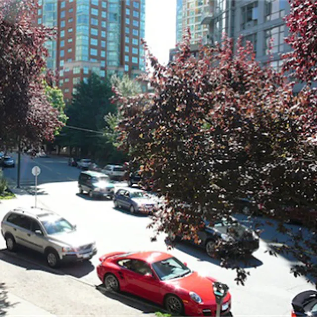 City View in Downtown - 1 Bedroom Apartment For Rent in Vancouver 204 - 1045 Haro Street, Vancouver, BC