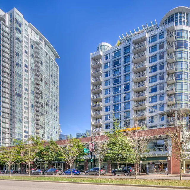 Aquarius III in Yaletown - Furnished 1 Bedroom Apartment For Rent in Vancouver 1002 - 189 Davie Street, Vancouver, BC