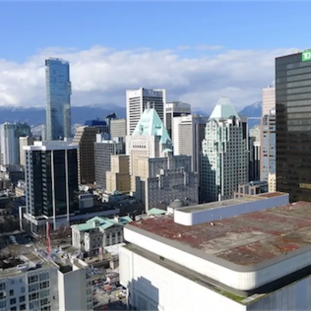 Capitol Residences in Downtown - 1 Bedroom Apartment For Rent in Vancouver 2210 - 833 Seymour Street, Vancouver, BC