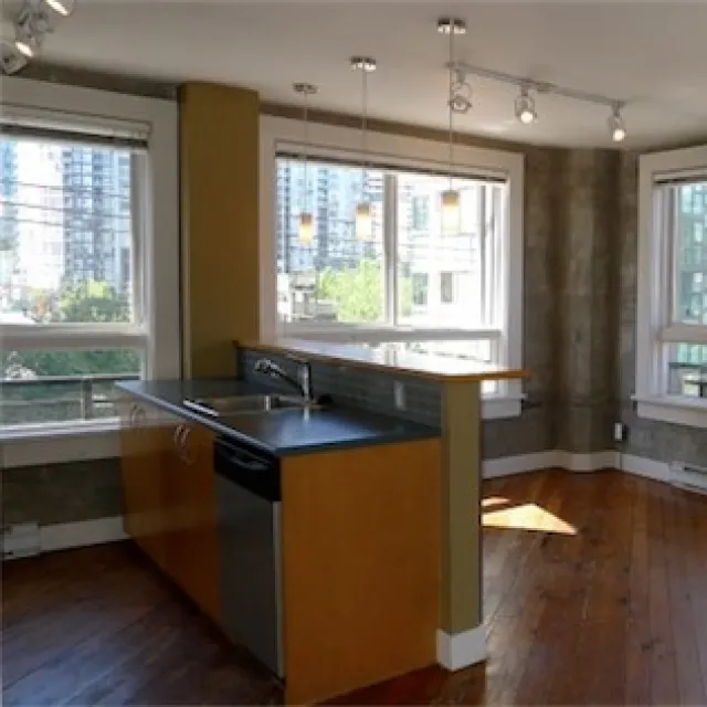 Murchies Building in Yaletown - 1 Bedroom Apartment For Rent in Vancouver 405 - 1216 Homer Street, Vancouver, BC