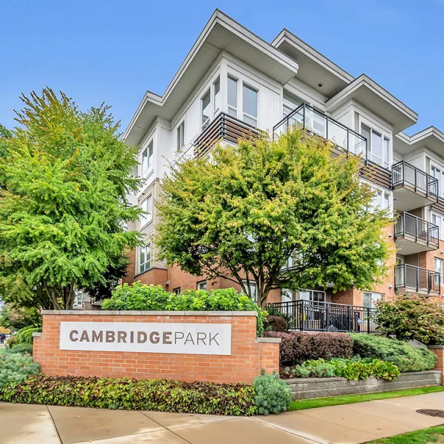 Cambridge Park in West Cambie - 2 Bedroom Apartment For Rent in Richmond 303 - 9399 Tomicki Avenue, Richmond, BC