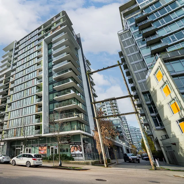 The Residences at West in Olympic Village - 1 Bedroom Apartment For Rent in Vancouver 205 - 1783 Manitoba Street, Vancouver, BC, V5Y 0K1