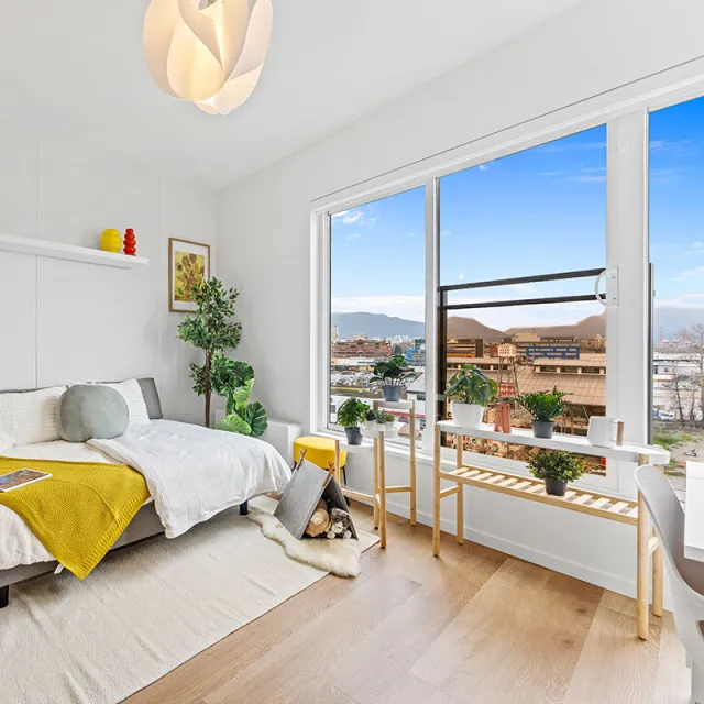 Chroma in South Flats - Modern Pet Friendly Studio Rentals 1888 Scotia Street, Vancouver, BC, V5T 0L3