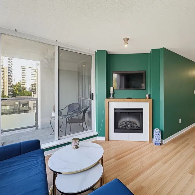 Fitzgerald in Brentwood - Furnished 1 Bedroom Apartment For Rent in Burnaby 705 - 4888 Brentwood Drive, Burnaby, BC, V5C 0C6