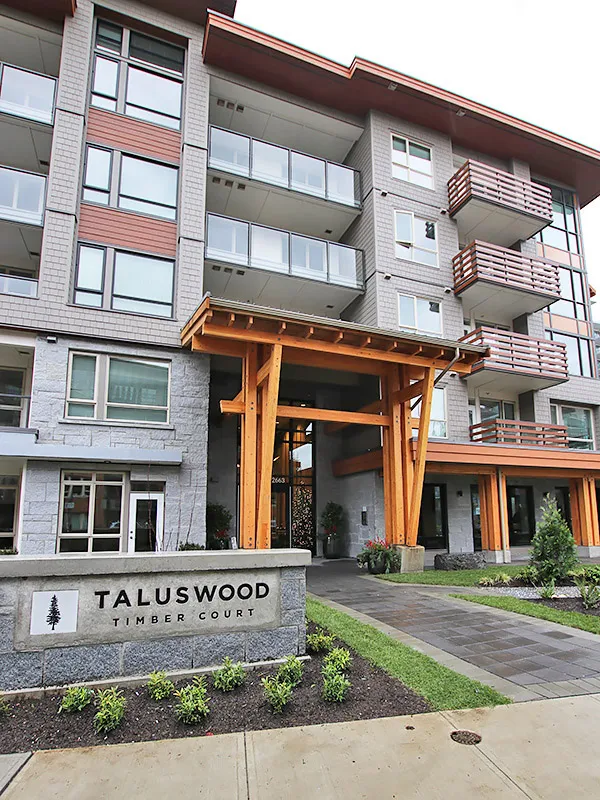 Building - Taluswood at Timber Court in North Vancouver, BC at 2663 Library Lane