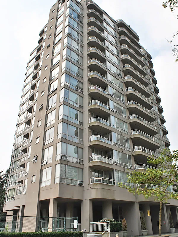Building - Strathmore Towers in Burnaby, BC at 9623 Manchester Drive