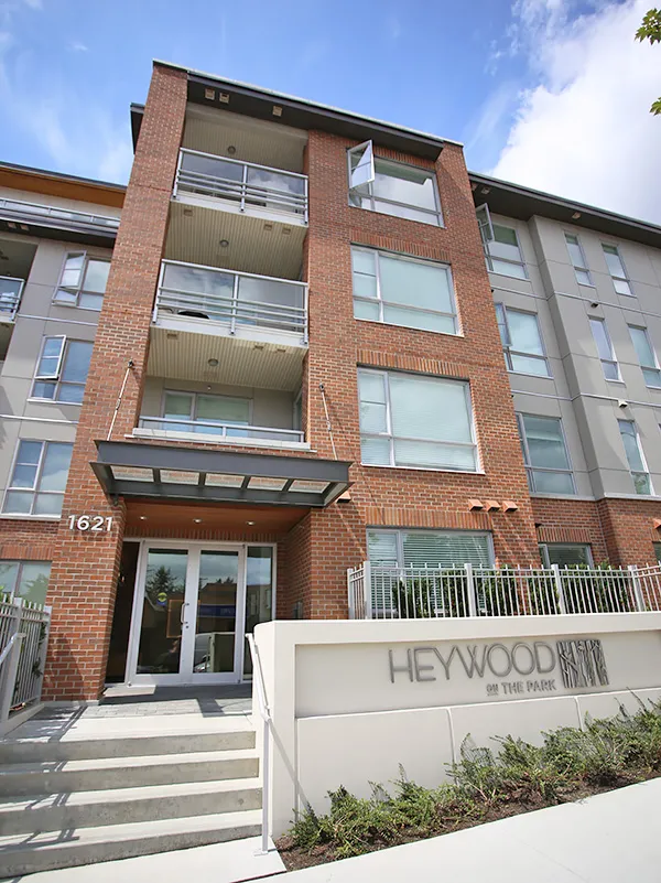 Building - Heywood on The Park in North Vancouver, BC at 1621 Hamilton Avenue