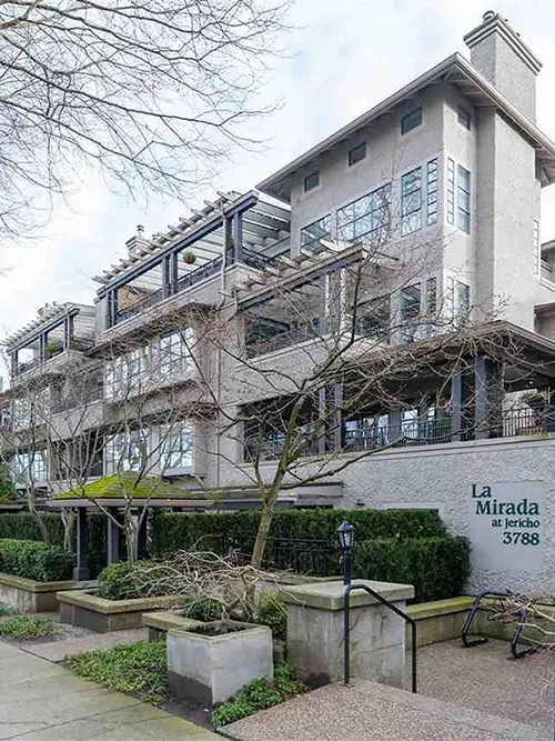 Building - La Mirada at Jericho in Vancouver, BC at 3788 West 8th Avenue